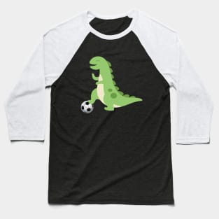 Dinosaur soccer Baseball T-Shirt